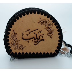 Sac noir crochet Sac noir crochet